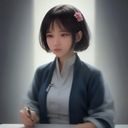 技术文档编辑苏然的头像，戴眼镜的年轻女性，背景是代码与设计界面
